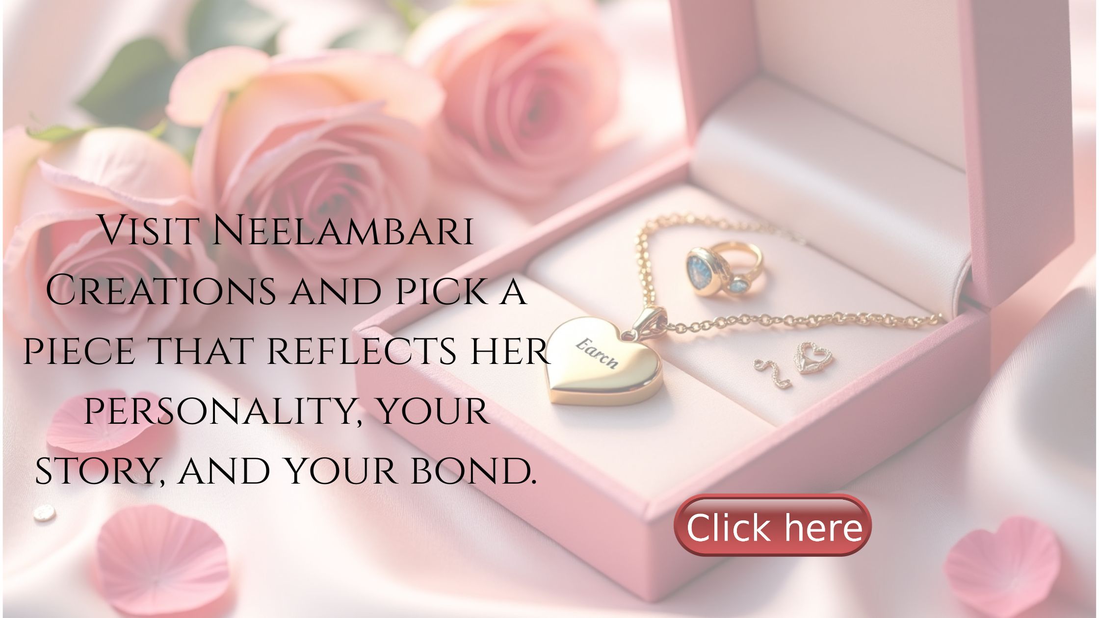 personalized jewelry gift for Her - Neelambari Creations