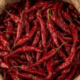 Indian Sannam Red Chilli Pepper | Premium Export Quality | per KG